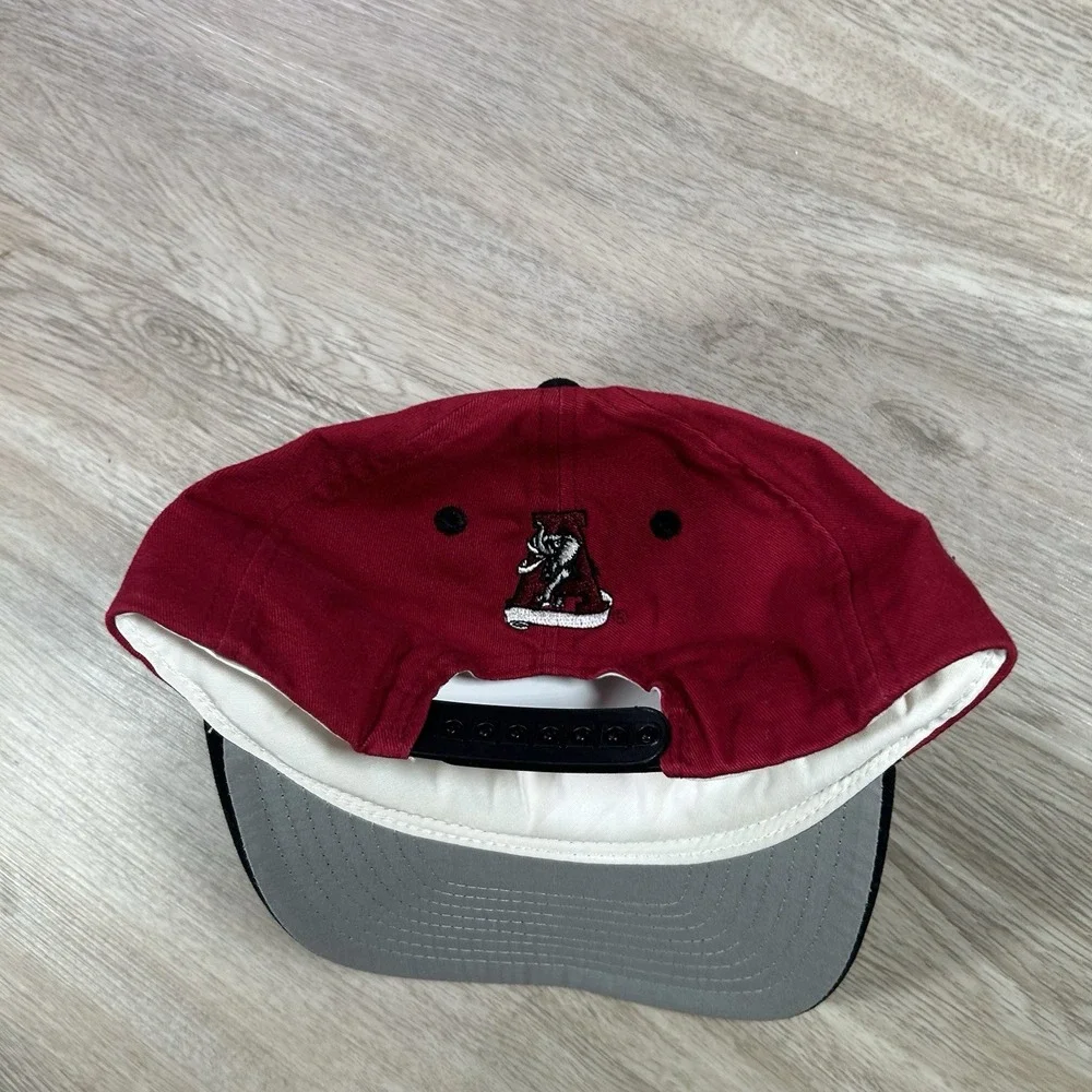 VTG Alabama Crimson Tide Snapback Hat‎ Collegiate NCAA Red Black Cap